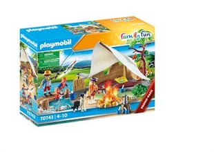 Playmobil Familie på campingtur (70743)