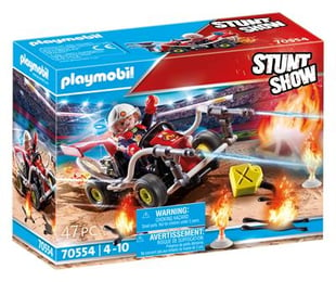 Playmobil Stuntshow brandbilskart (70554)