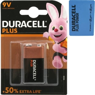 Duracell Batteries 9V (R) Mn1604