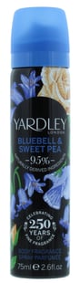 Yardley 75ml Body Spray Bluebell & Sweetpea 