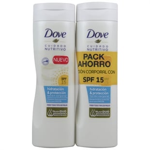 Dove Body Lotion 2X250ml Hydrates And Protects Protection 