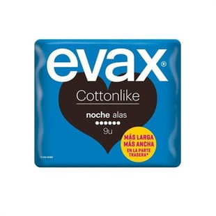 Evax Sanitary 9' Cottonlike Normal With Wings Night