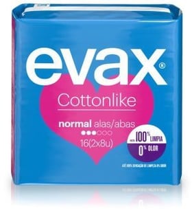 Evax Sanitary 16' Cottonlike Normal With Wings