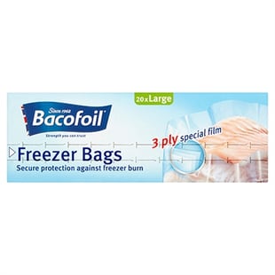 Bacofoil Freezer Bags 3Ply Special Film 20'