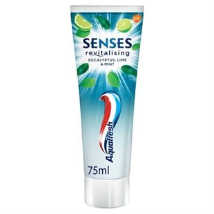 Aquafresh Senses Revital Lime & Mint 75ml