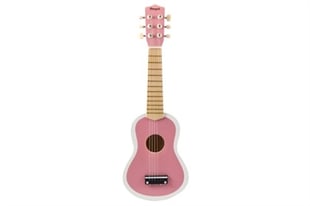 Gitarre in rosa / weiß