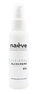 Naève 85 % alcocreme 100ml med mild duft af agurk
