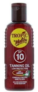 Tropic By Malibu 100ml SPF 10 Tanning Oil