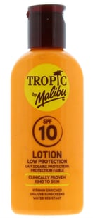 Tropic By Malibu 100ml SPF 10 Lotion