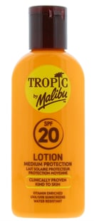Tropic By Malibu 100ml SPF 20 Lotion