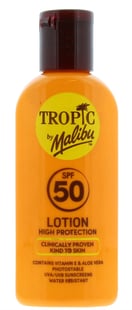 Tropic By Malibu 100ml SPF 50 Lotion