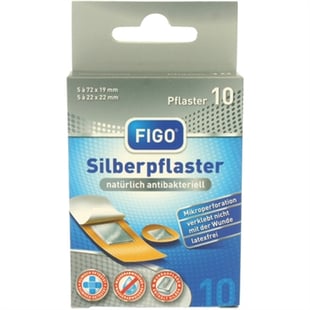 Wundverband Silberpflaster Latexfrei 10er