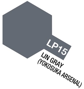 Tamiya Lacquer Paint LP-15 IJN Gray (Yokosuka A)