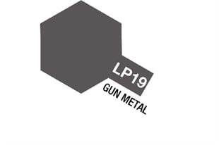 Tamiya Lacquer Paint LP-19 Gun Metal 
