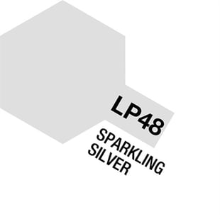 Tamiya Lacquer Paint LP-48 Sparkling Silver