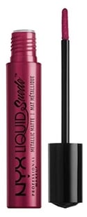 NYX Liquid Suede Metallic Matte Creme Lipstick Pure Soceity 4ml