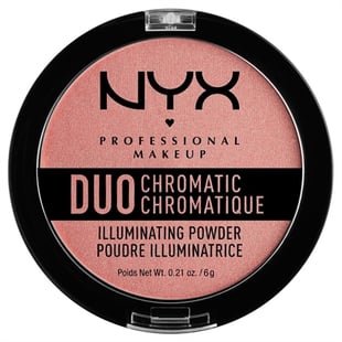 NYX Duo Chromatic Illuminating Powder Crushed Bloom 6g