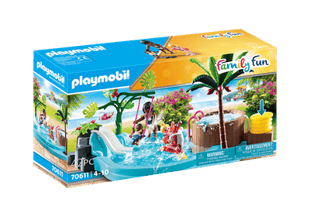 Playmobil - Børnebad med boblebad (70611)
