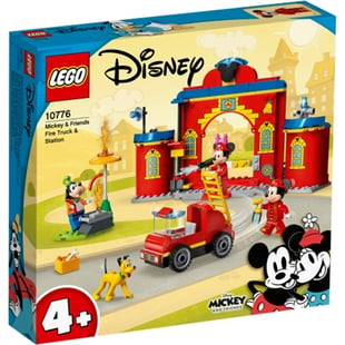 LEGO Mickey and Friends Musse och hans vänner – Brandstation och brandbil (10776)