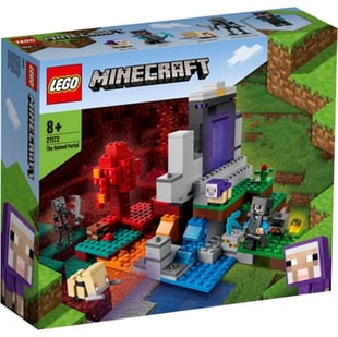 LEGO Minecraft Den förstörda portalen (21172)