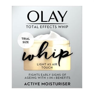 Olay Total Effects Active Moisturiser Whip Light as Air 15ml 7in1 Benefits