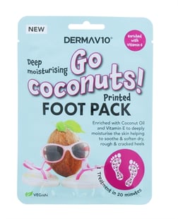 Derma V10 Fotpaket Go Coconuts   