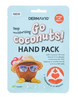 Derma V10 Handpack Go Coconuts   