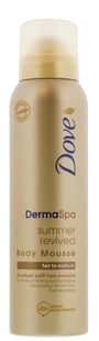 Dove Derma Spa Body Mousse Summer Revived Fair To Medium