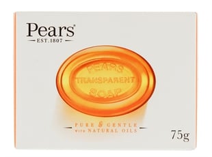 Pears Pure & Gentle Soap Bar Amber 75 g 