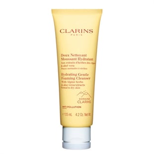 Clarins Hydrating Gentle Foaming Cleanser 125ml Normal To Dry Skin