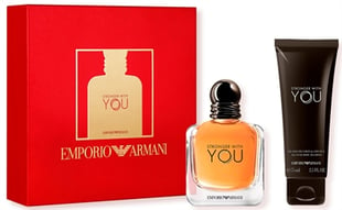 Armani Stronger With You Pour Homme Gavesett Edt Spray 50 ml + Edt 15 ml + All-Over Body Shampoo 75 ml 