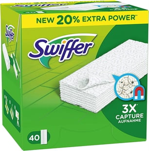 Swiffer Dry Wipes Refill 40 stk