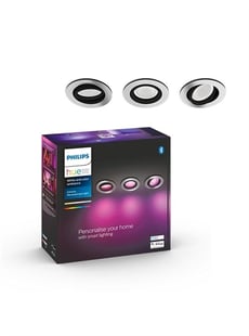  Philips Hue White and Color ambiance Centura spots 3 stk 