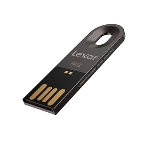 Lexar - JumpDrive M25 Titanium Grå USB 2.0 64GB