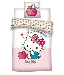 Bed Linen - Junior Size 100 x 140 cm - Hello Kitty (1000407)
