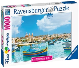 Ravensburger - Puzzle 1000 - Medierranean Malta (10214978)