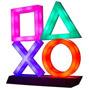 Playstation Gaming Lamp Icons XL Multicolor