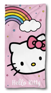 Håndklæde - 70 x 140 cm - Hello Kitty
