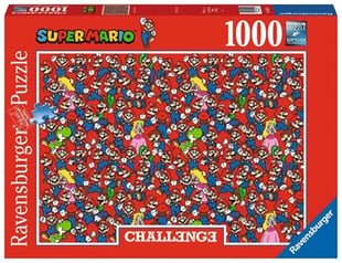 Ravensburger - Puslespil 1000 - Challenge - Super Mario Bros (10216525)