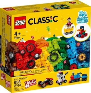LEGO Classic - Klodser og hjul (11014)