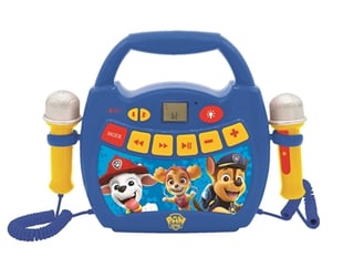 Lexibook - Paw Patrol Light Bluetooth Speaker with Mics and Rechargeable Battery (MP320PAZ)