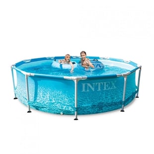 INTEX - Beachside Metal Frame Pool Set 4.485 L