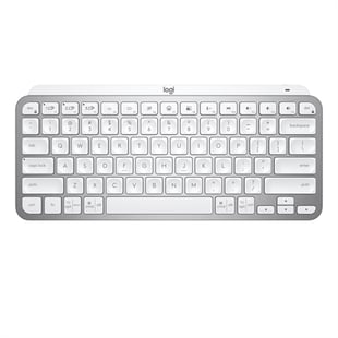 Logitech - MX Keys Mini For Mac Minimalist Wireless Illuminated Keyboard - Nordic Layout