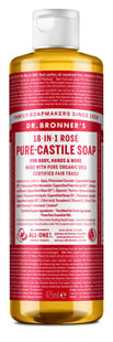 Dr. Bronner's - Pure Castile Liquid Soap Rose 475 ml 475 ml
