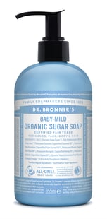 Dr. Bronner's - Organic Sugar Soap Baby Mild 355 ml 355 ml