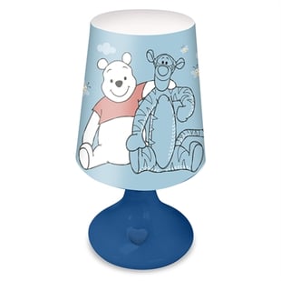 Disney bordslampa Nalle Puh blå 1 st.