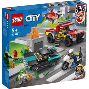 LEGO City Fire Fire Rescue & Police Chase   