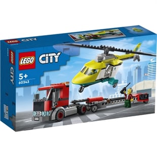 LEGO City Great Vehicles Rescue Helicopter Transport   