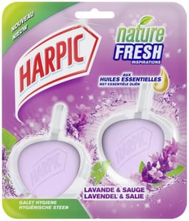 Harpic toalettblock Lavendel och salvia 2 x 40 gr
