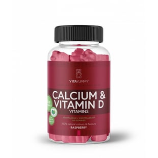 VitaYummy - Kalcium + D-vitamin 60 kapslar